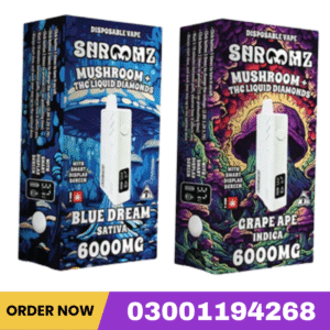Shroomz THC Liquid Diamonds Mushroom Disposable Vape 6G In Pakistan