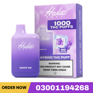 Huka Puff THC Disposable Vape 1000 Puffs In Pakistan