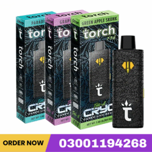 Torch THC-A Cryo Cured Live Resin Disposable 7.5G In Pakistan