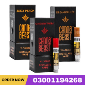 Canna Beast – Cherry Pom Delta-9 THC Vape Cartridge In Pakistan