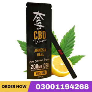 Kush CBD Vape | Amnesia Haze (CBD 40% / THC 0%) In Pakistan