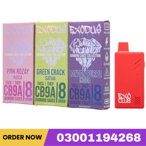 Exodus Diamond Sauce Disposable | 8G In Pakistan