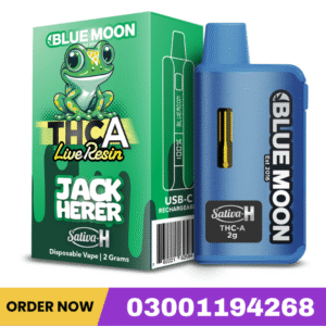 Blue Moon Jack Herer Sativa H Disposable Vape | 2 Grams In Pakistan